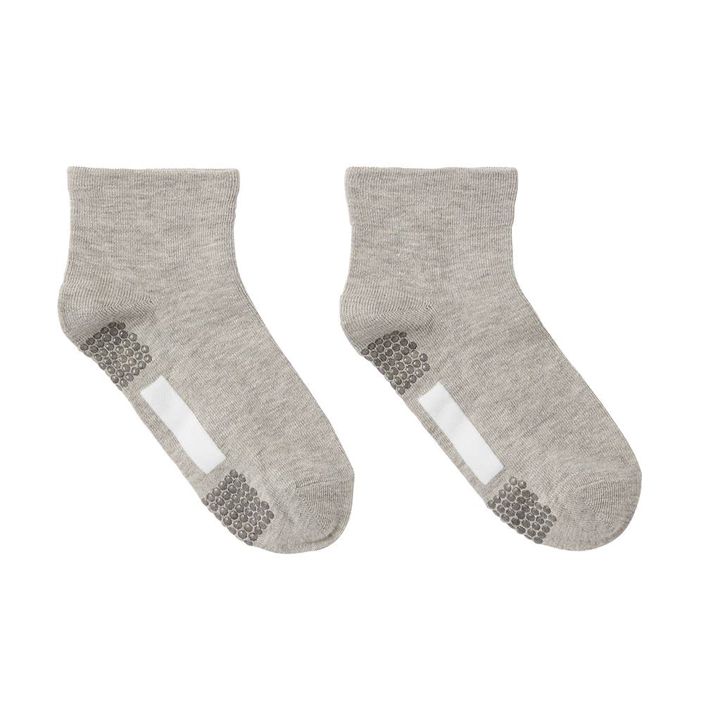 【シニア向け】履きくちゆったり靴下 GQV552 モクグレー