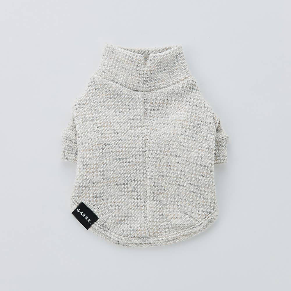 【ドッグウェア】キッキーニット【SALE】 GRD106 MIXグレー