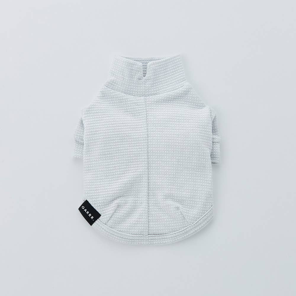 【ドッグウェア】ポップコーンニット【SALE】 GRD107 ブルーグレー