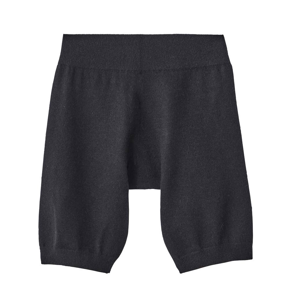 【完全無縫製】3分丈オーバーパンツ HGY705 ブラック