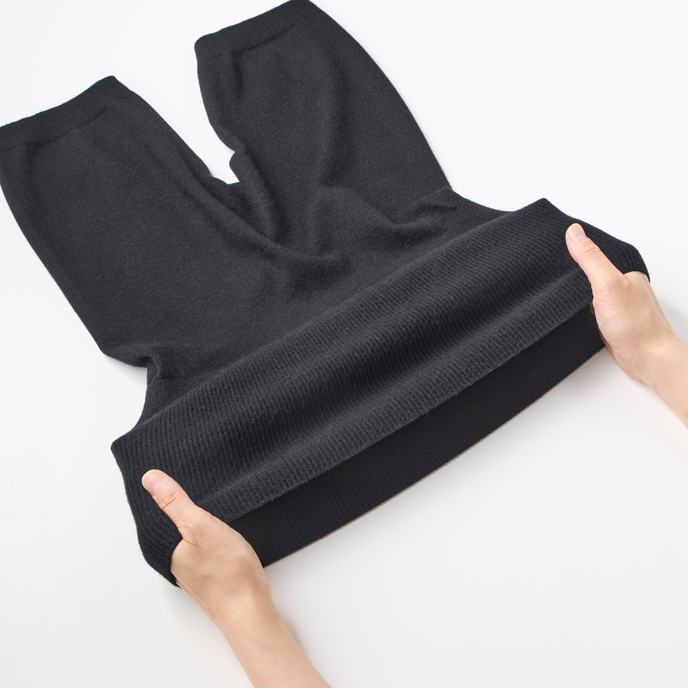 【完全無縫製】3分丈腹巻付きオーバーパンツ HGY706 E1