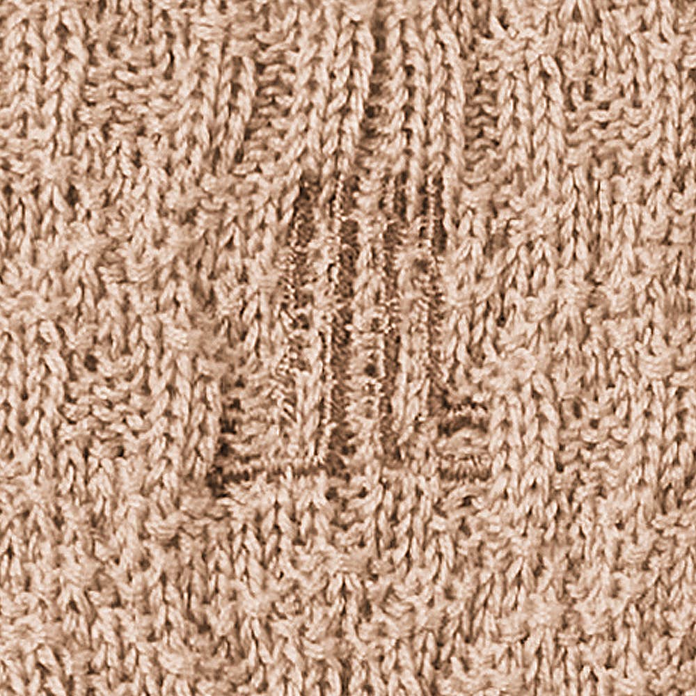 【綿混】ダイヤ柄クルー丈ソックス LA2501 E2