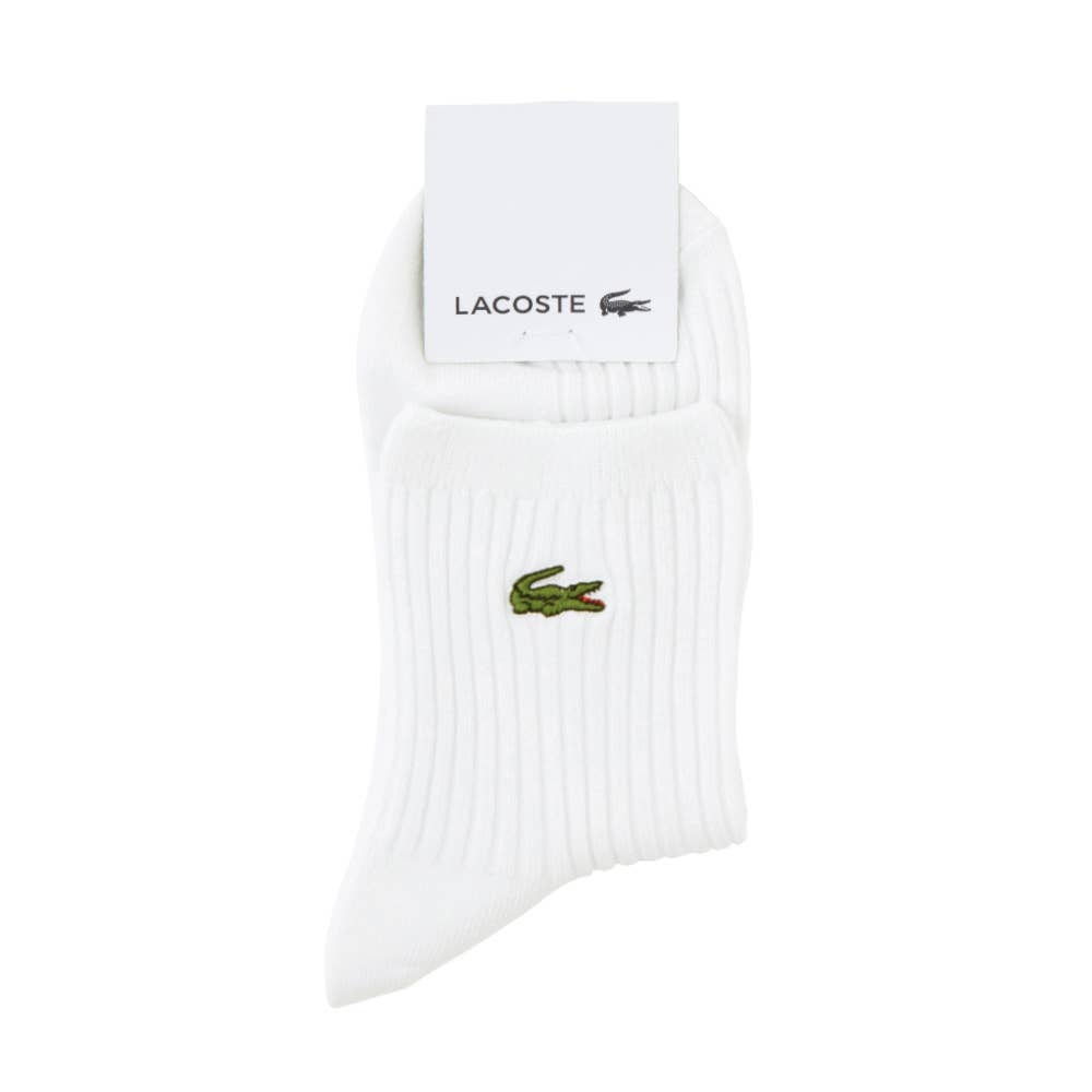 【綿混】リブ柄靴下