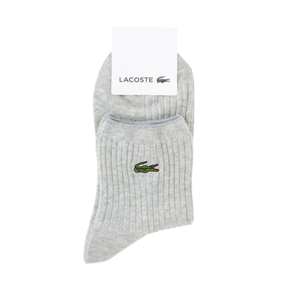 【綿混】リブ柄靴下