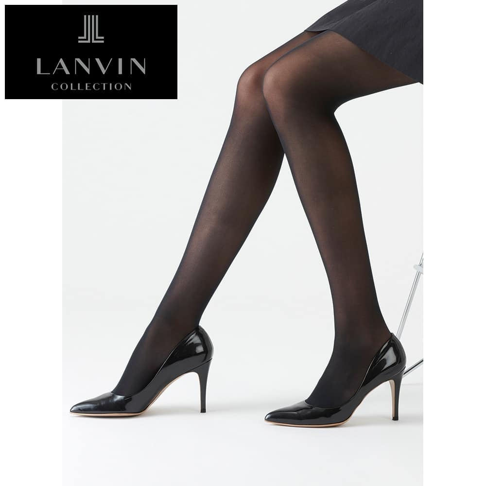  LANVIN COLLECTION（ランバン コレクション） シアータイツ（30デニール）（レディース） ロアンヌ M-L