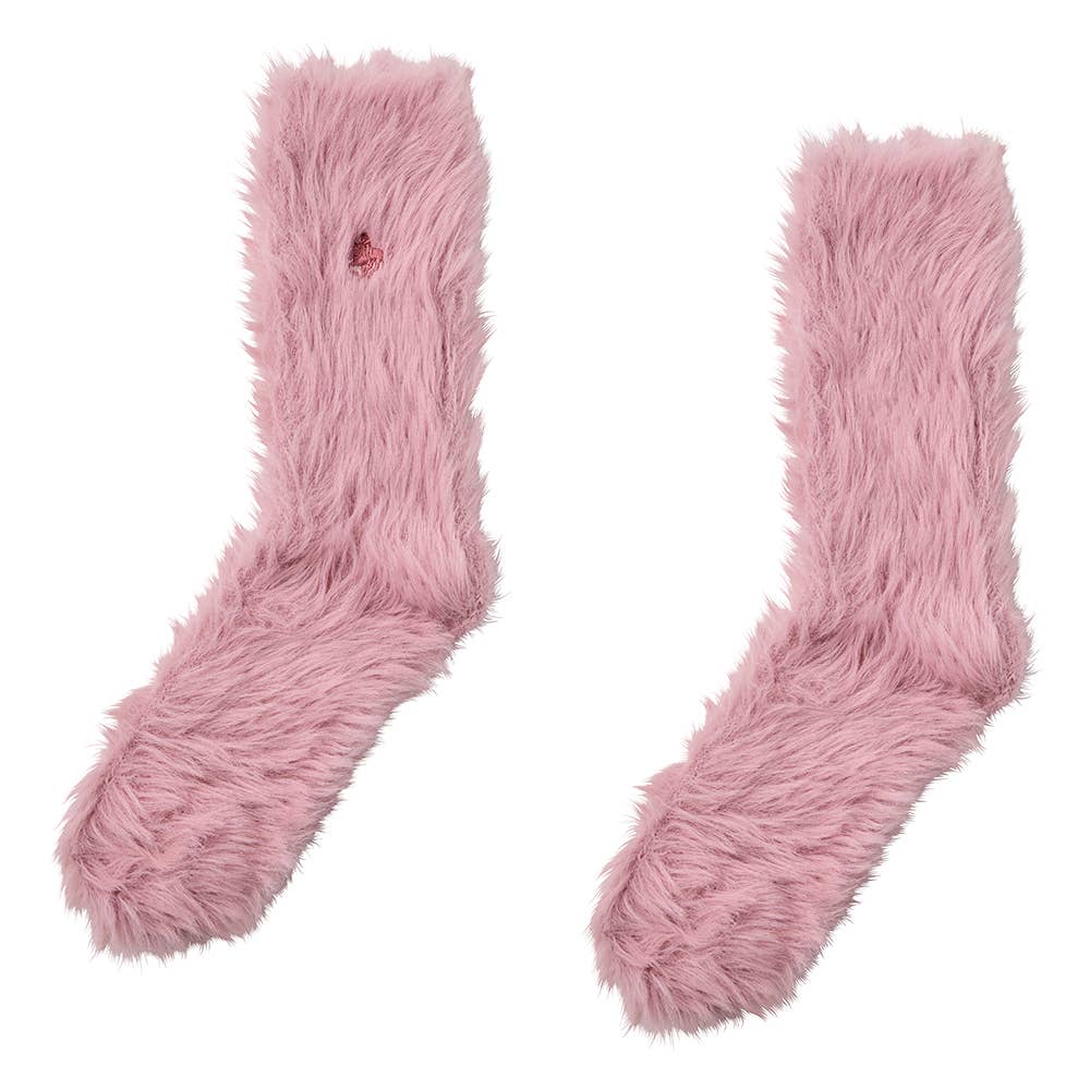 ふわふわルームソックス PBY761 ピンク