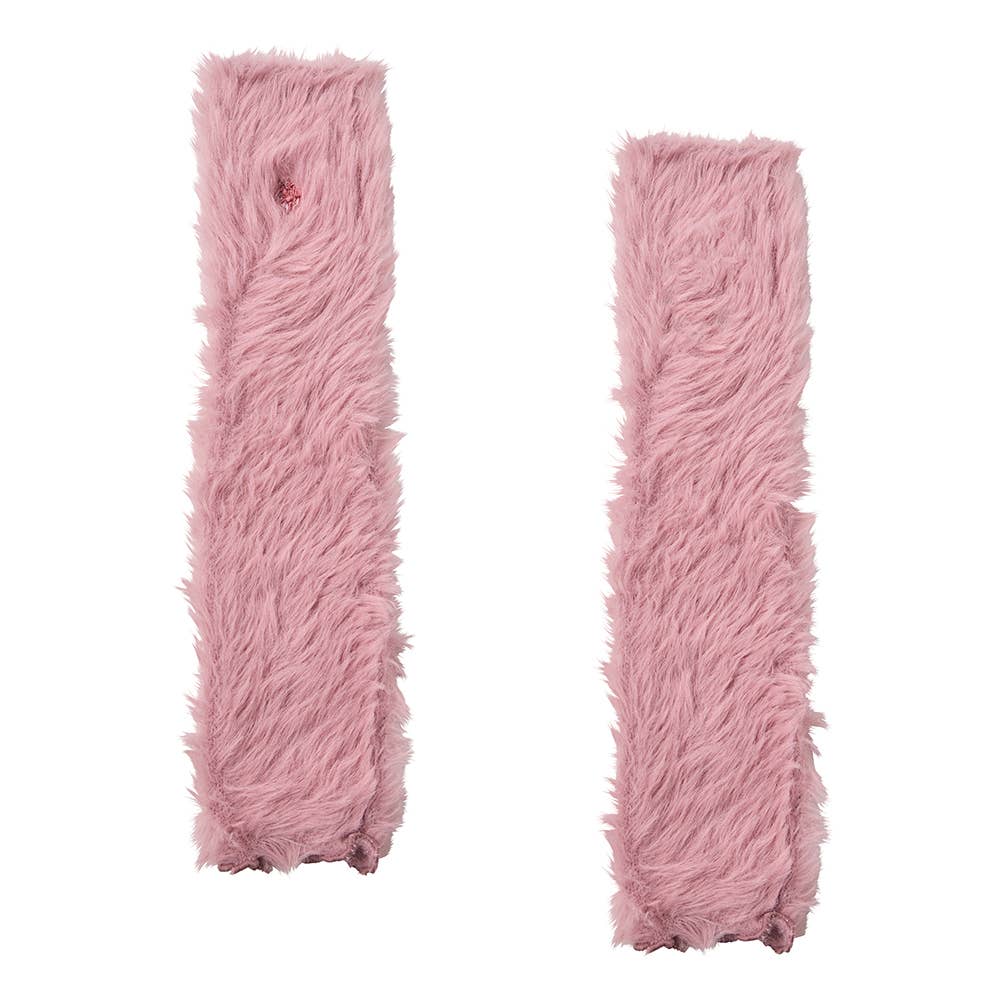ふわふわレッグウォーマー PBY763 ピンク