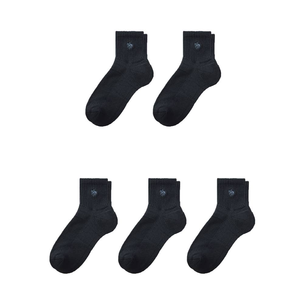 ネット限定お得5足セット】履く珪藻土ショート丈ソックス PL0470