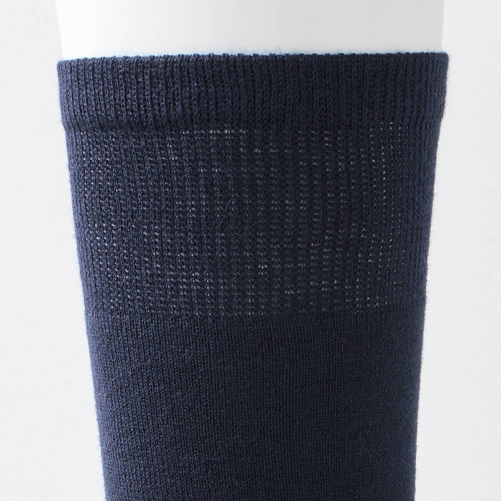 ネット限定3足セット【ウール混】ソックス クルー丈 無地 PL0475 E2