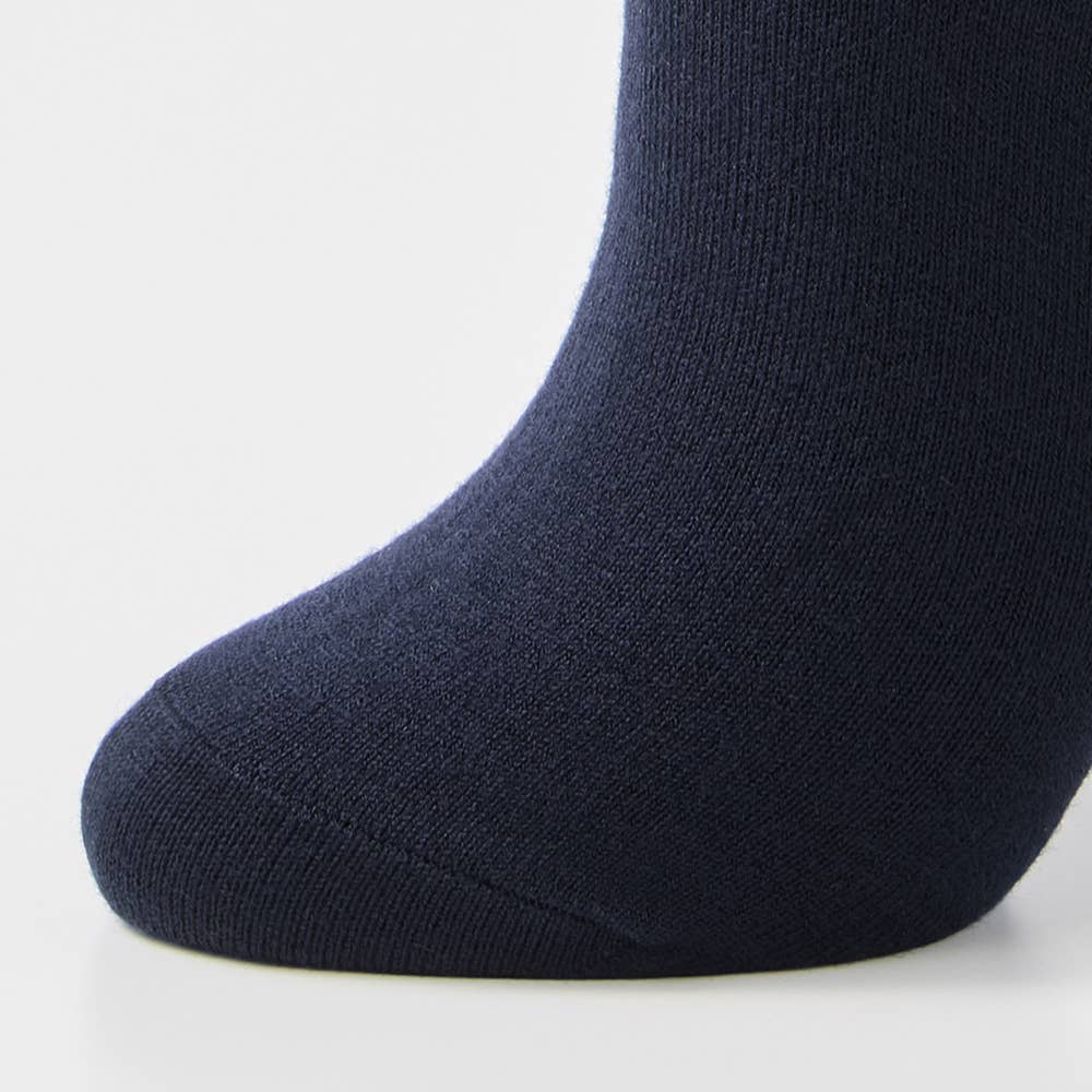 ネット限定3足セット【ウール混】ソックス クルー丈 無地 PL0475 E4