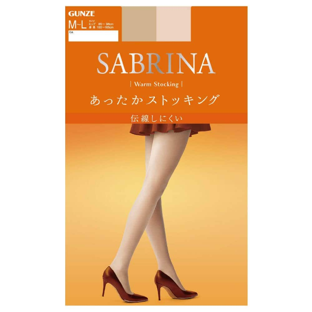  SABRINA(サブリナ) あったかストッキング（レディース） ナチュラルベージュ M-L