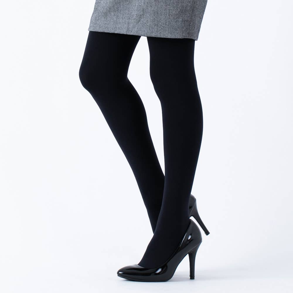 200 denier equivalent double layer tights SB92: Women's tights