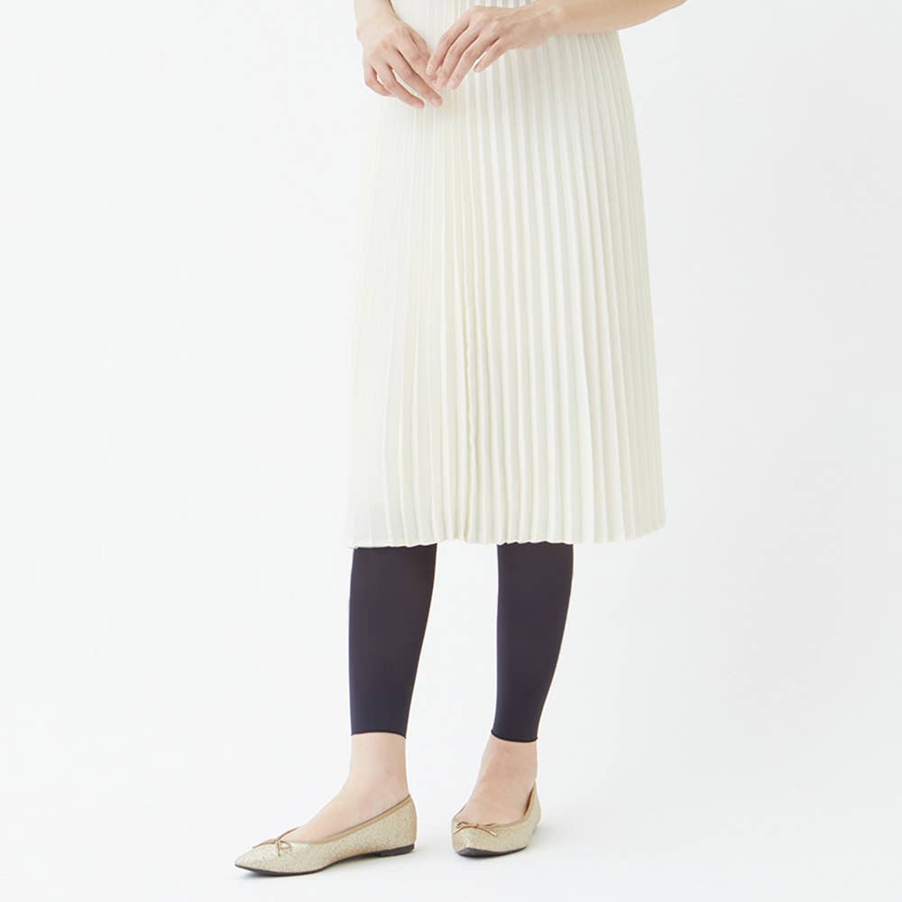 【冷感・着圧】40デニール10分丈レギンス【SALE】 SBL603 ディープバイオレット