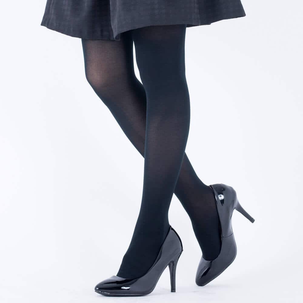 新作 大人気 SABRINA アクティフィット 美脚 60デニール タイツ M-L L-LL 日本製 黒 ダークチャコール レディース グンゼ  サブリナ Acti-Fit
