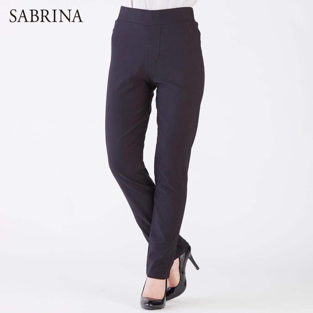 ＜GUNZE グンゼ＞ 20%OFF！SABRINA(サブリナ) ストレッチパンツ（裏起毛、大きいサイズ）（レディース）【SALE】 チャコールグレー JM-L