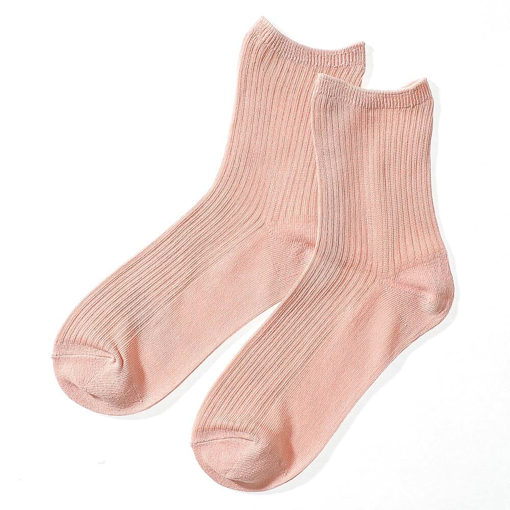 ソックス 綿100 レディース Sqm858 レディース