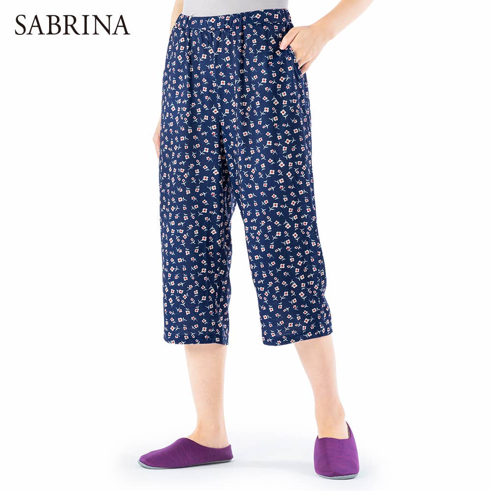 小花柄リラックスパンツ レディース レディース