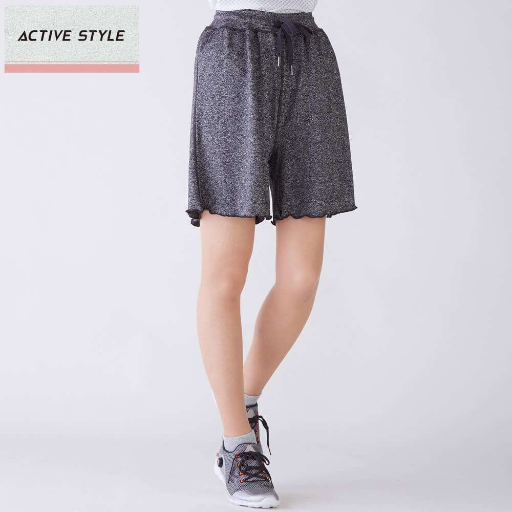 ＜GUNZE グンゼ＞ 30%OFF！ACTIVE STYLE(アクティブ スタイル) フィットネスパンツ（レディース）【SALE】 パープル L