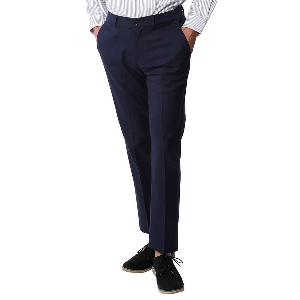 ウール混ストレッチ裏起毛パンツ メンズ 送料無料 M ネービー メンズ ウール混ストレッチ裏起毛パンツ メンズ 送料無料 M ネービー メンズ