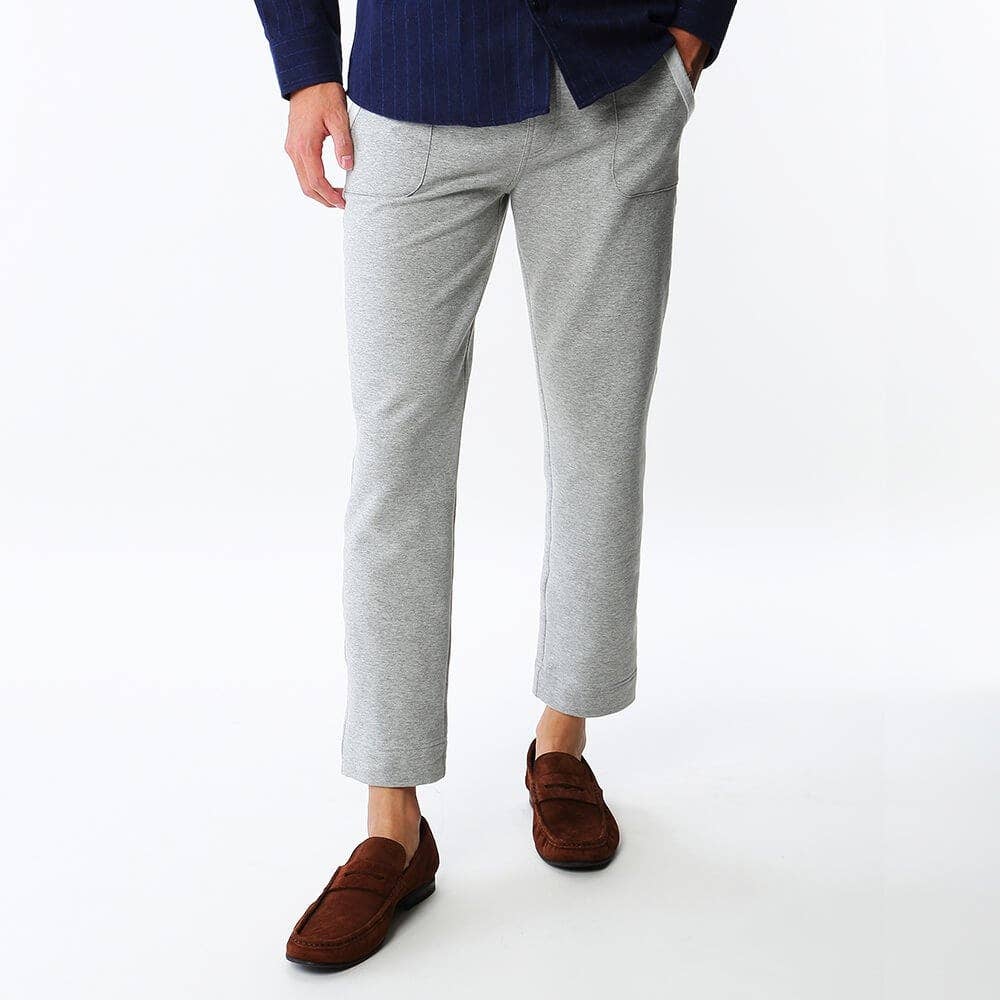 裏起毛ストレートパンツ メンズ Sxgl15 メンズ アウターパンツ