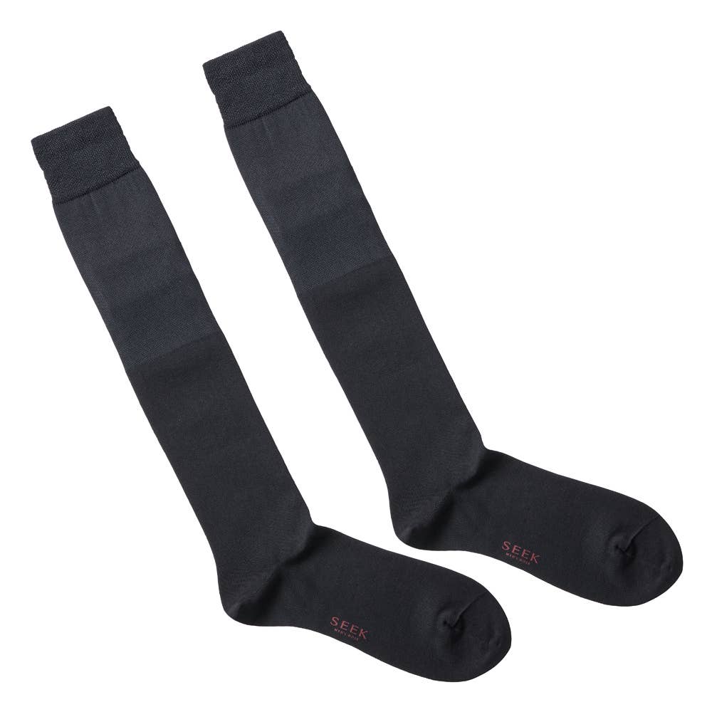 ネット限定セット【人気ロングホーズ】プレーン3足セット【SALE】 SXVET101 ブラック