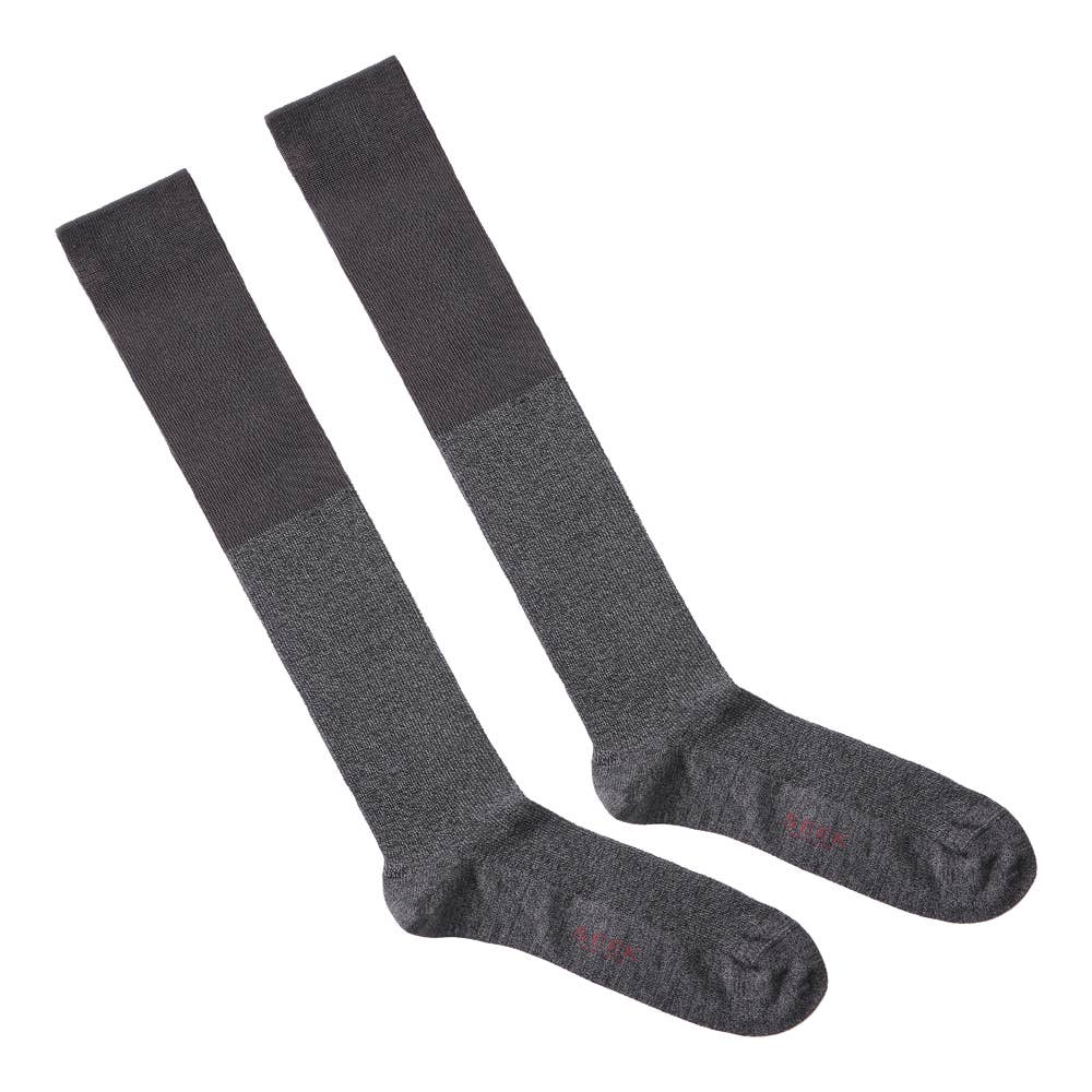 ネット限定セット【人気ロングホーズ】リブ3足セット【SALE】 SXVET102 モクブラック