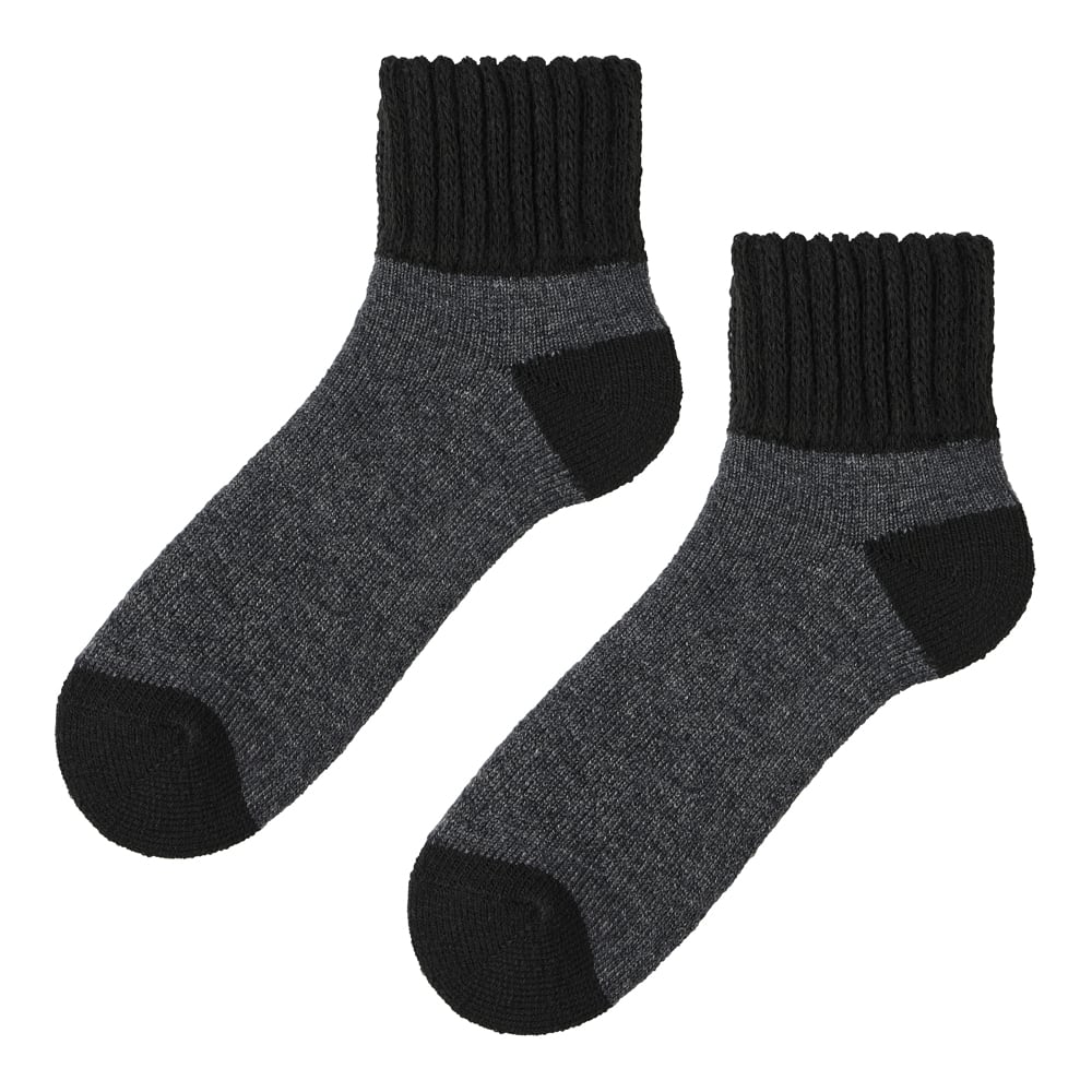 ルームソックス ウール混パイル スニーカー丈【SALE】 SXW902 ルームソックス ウール混パイル スニーカー丈【SALE】 SXW902