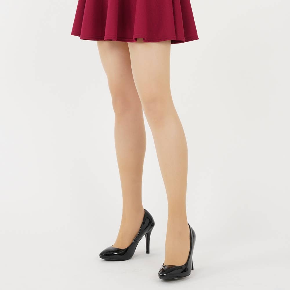 足底綿ストッキング（足首着圧10hPa）【SALE】 TH235D ヌードベージュ