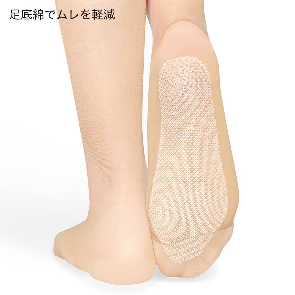 足底綿ストッキング(足首着圧10hPa)【SALE】 TH235D E2