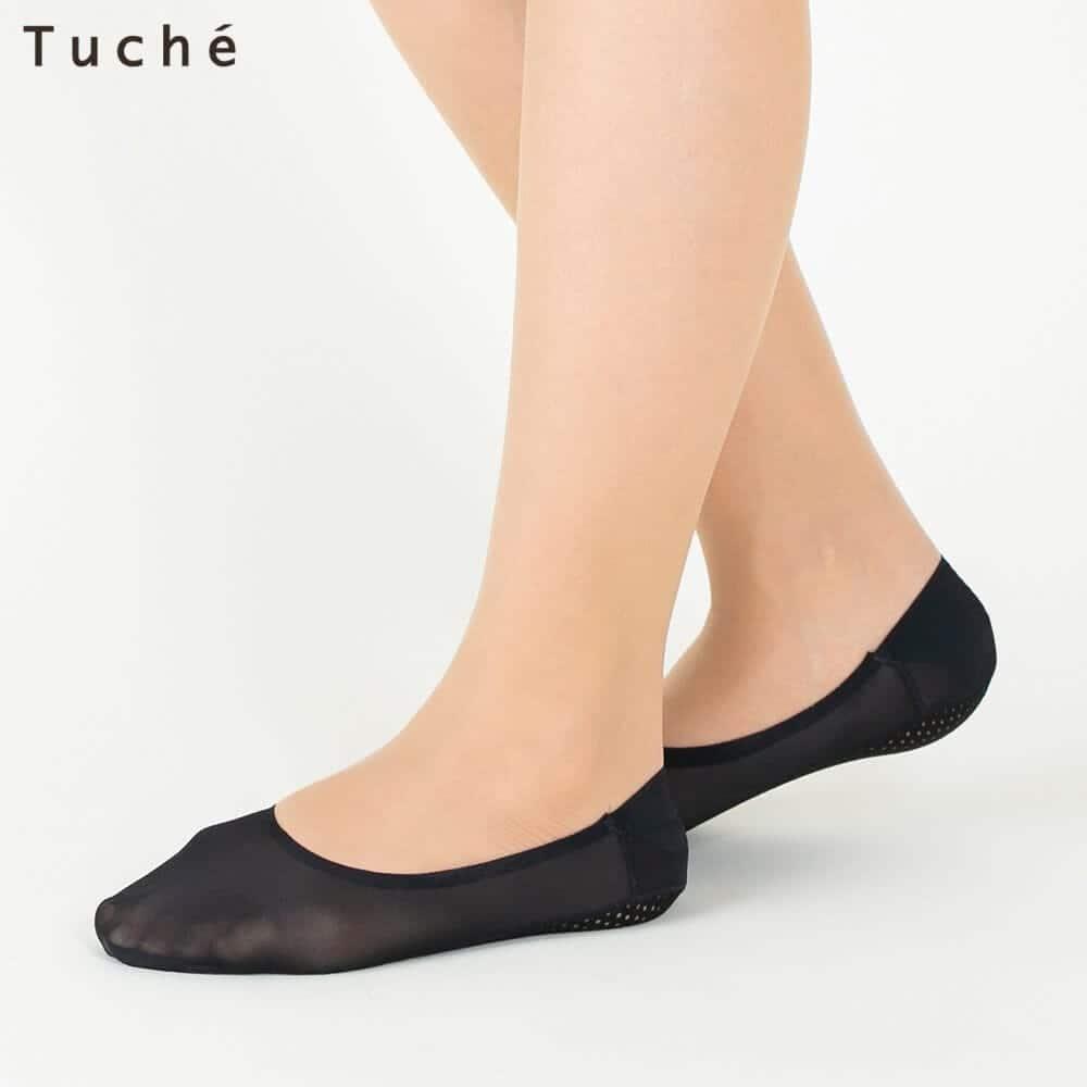 ＜GUNZE グンゼ＞ 10%OFF！Tuche(トゥシェ) ロークルーソックス（フェイクファー）（レディース）【SALE】 ハニーベージュ 22-25