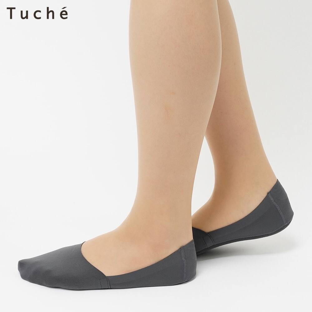 ＜GUNZE グンゼ＞ 10%OFF！Tuche(トゥシェ) ソックス（レディース）【SALE】 ミドルグレー 23-25