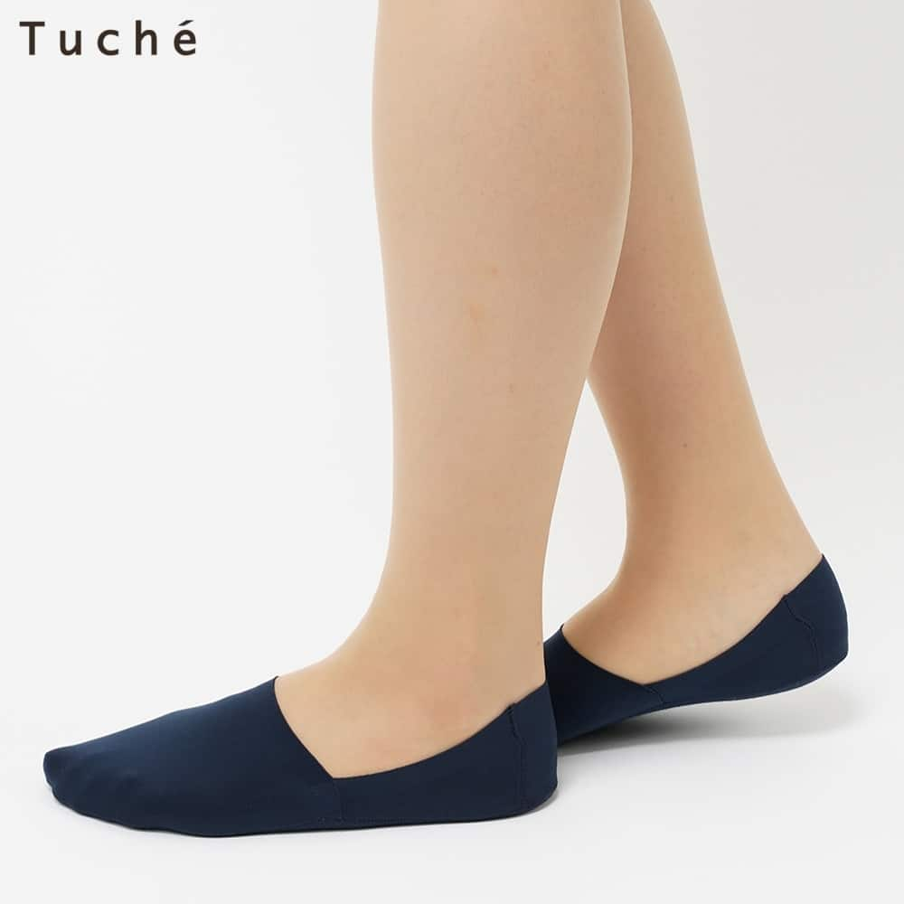 ＜GUNZE グンゼ＞ 10%OFF！Tuche(トゥシェ) ソックス（レディース）【SALE】 ブラック 23-25