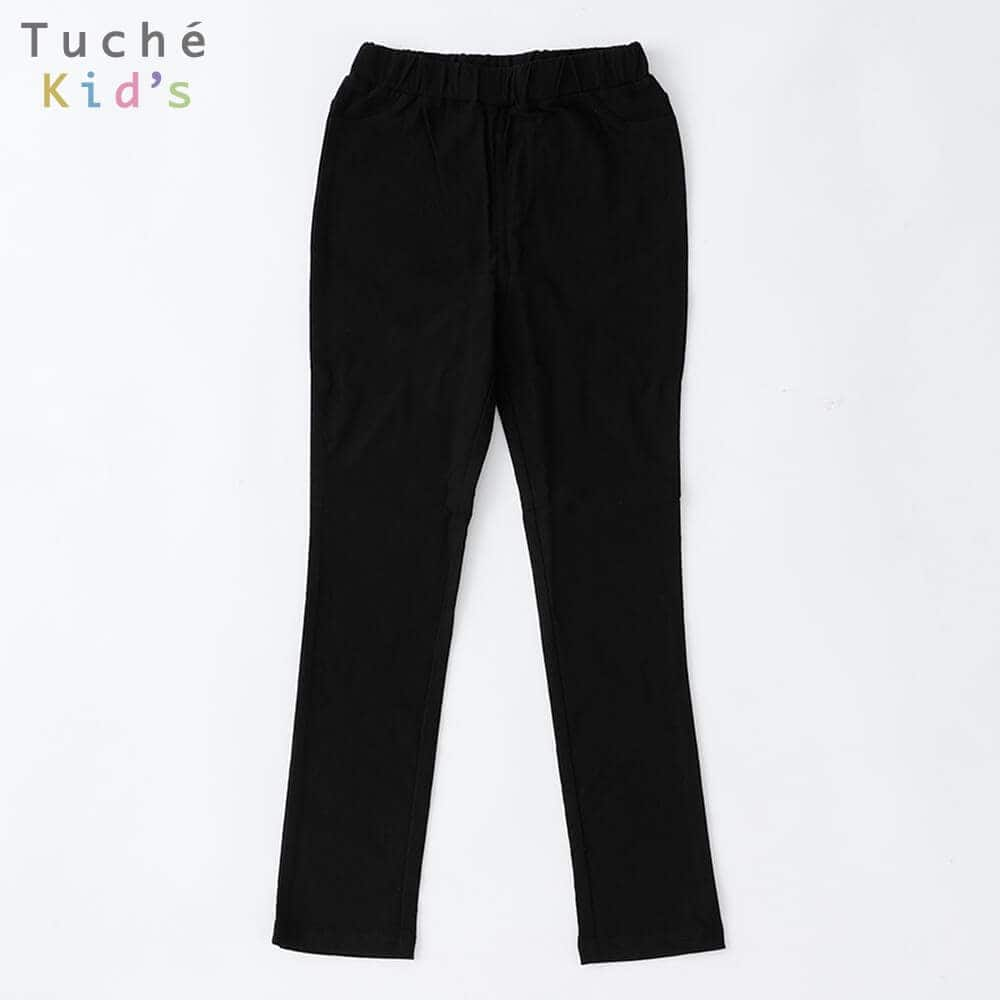 ＜GUNZE グンゼ＞ Tuche(トゥシェ) トゥシェ キッズ ストレッチレーヨン混スキニーパンツ ライトグリーン 150画像