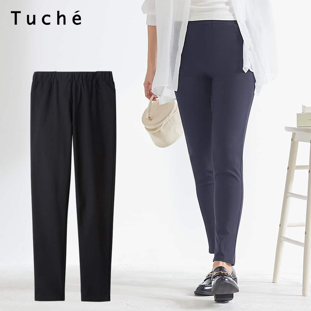 ✨美品 GUNZE ストレッチパンツ TUCHE レギンス スキニー ストレッチ