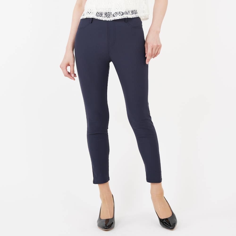 スキニー ドライレーヨン混レギンスパンツ レディース Tzmk レディース アウターパンツ