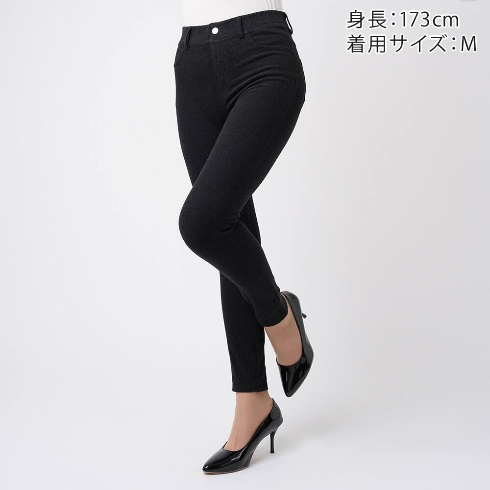 ウールライク裏起毛スキニーレギンスパンツ レディース Sale M モクネービー レディース ウールライク裏起毛スキニーレギンスパンツ レディース Sale M モクネービー レディース