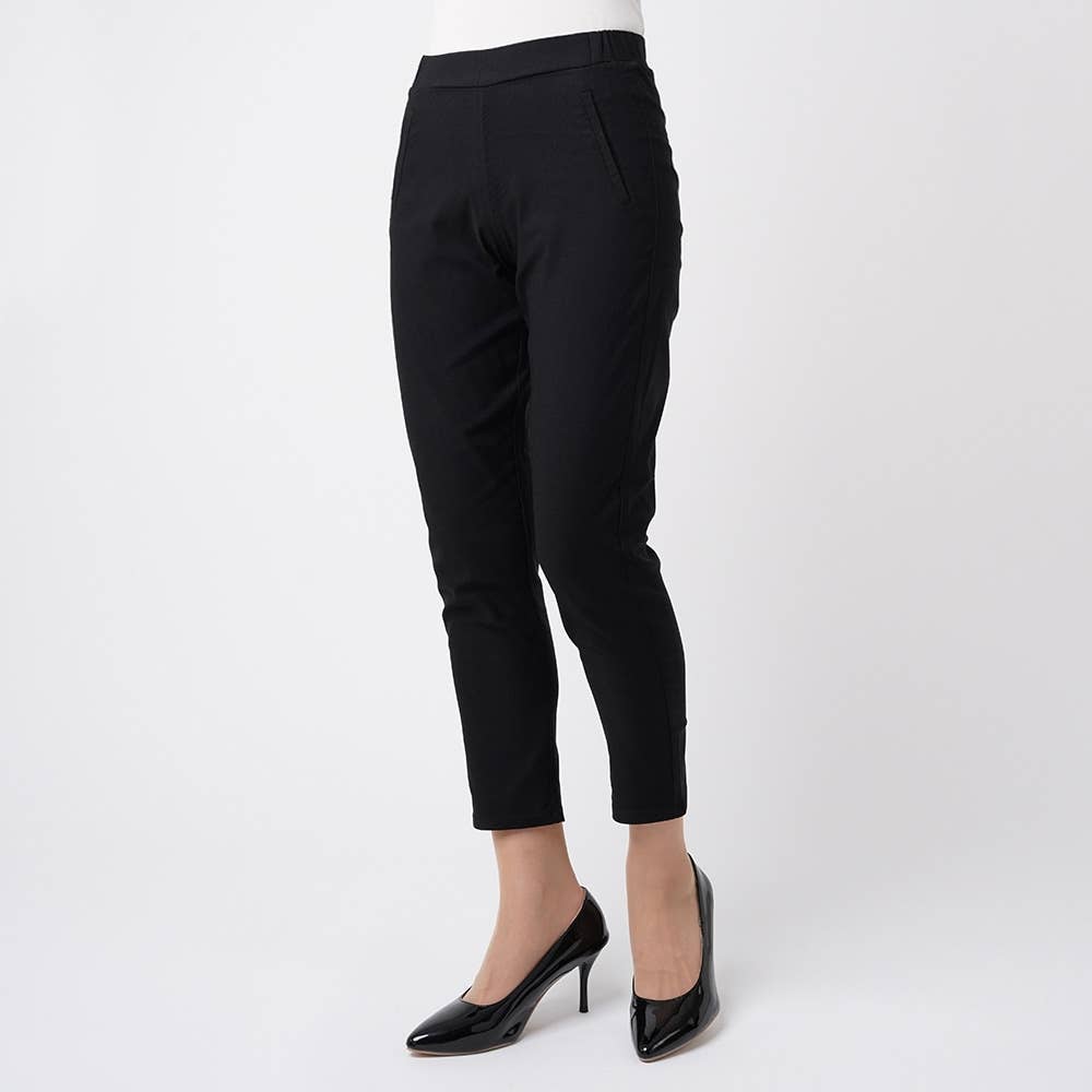 レーヨン混裏起毛テーパードレギンスパンツ レディース Sale レディース