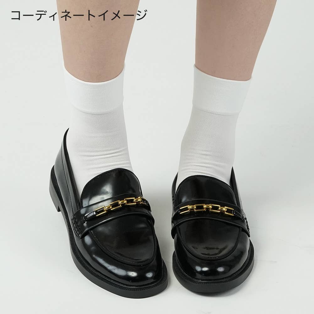 ベーシック ナイロンプレーンクルー丈ソックス レディース Tzp701 レディース 靴下