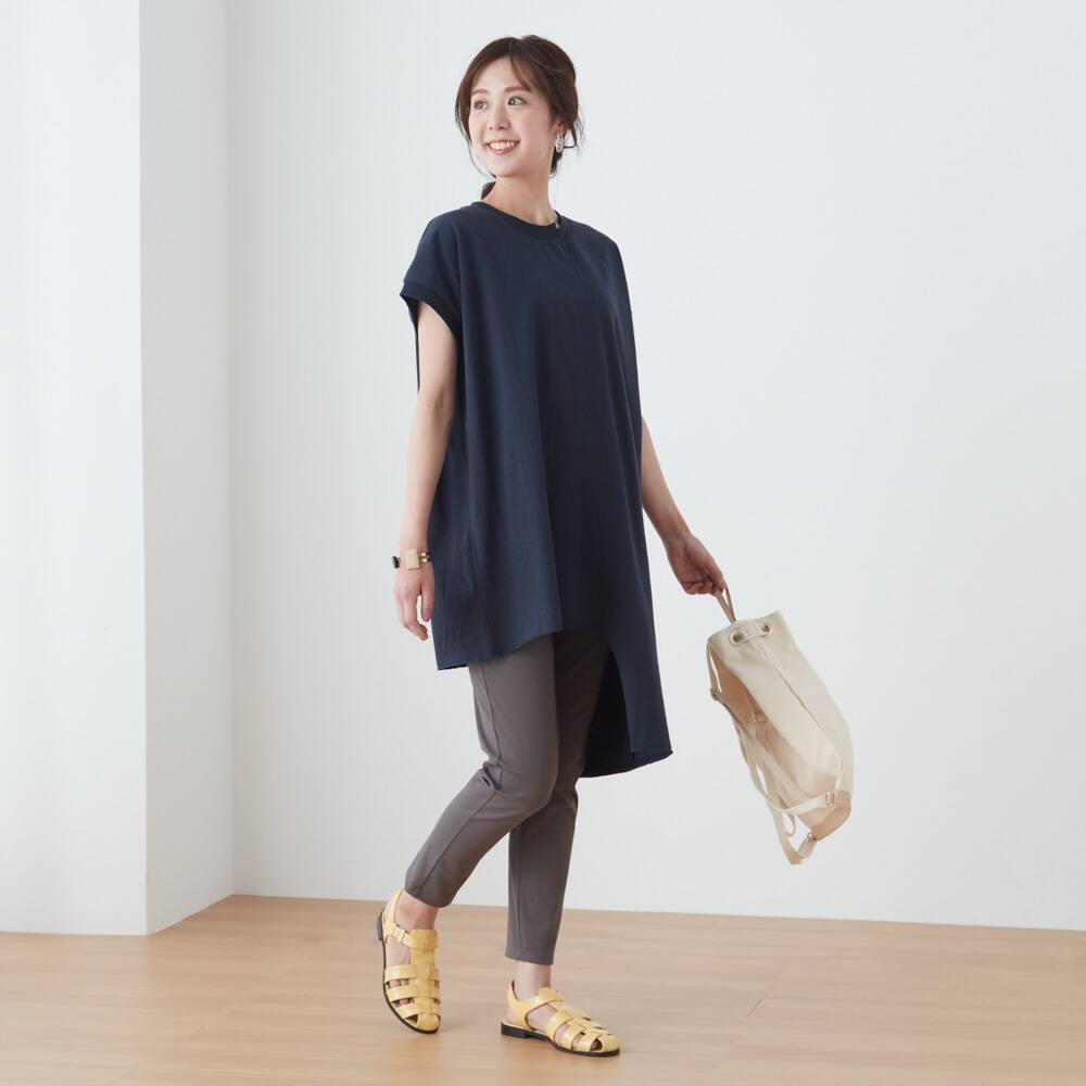 スキニー 冷脚 冷感ツイル素材レギンスパンツ レディース Tzpk レディース アウターパンツ