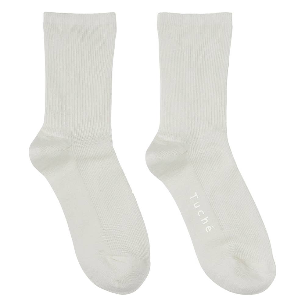 ベーシック 細リブ靴下 レディース レディース