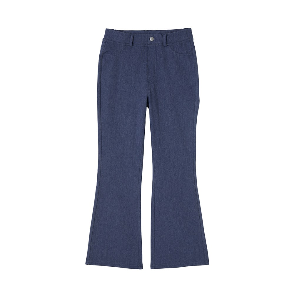 フレア・裏起毛】吸湿発熱あったかパンツ【SALE】 TZU61K