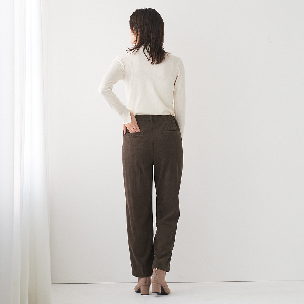 【ストレート】コーデュロイ前あきパンツ TZY96K E3