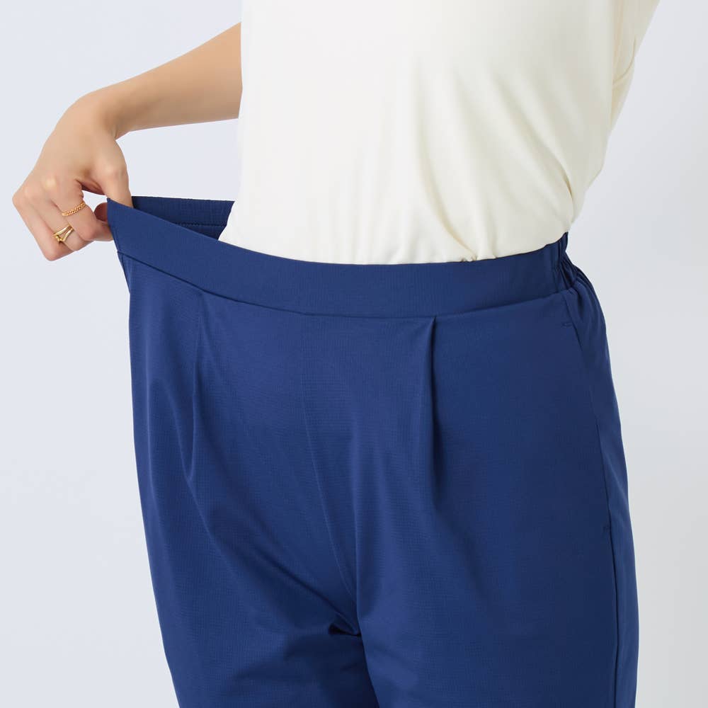 【メッシュ・テーパード】ストレッチパンツ TZZ67K E9