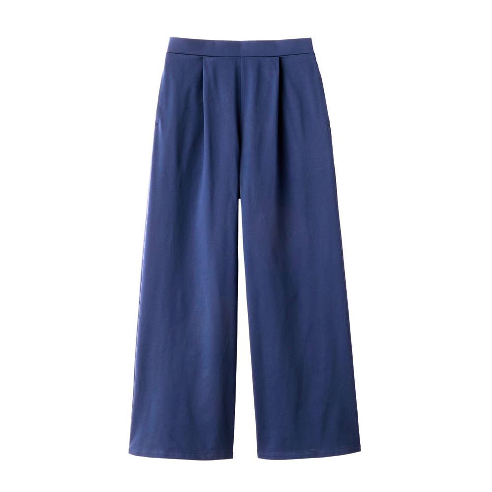 【メッシュ・ワイド】ストレッチパンツ TZZ68K ロイヤルブルー