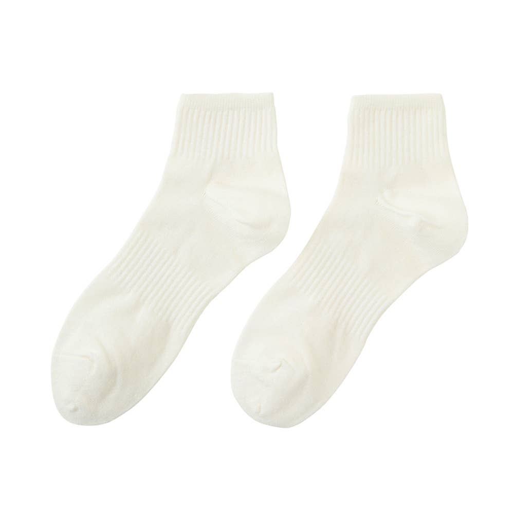 【和紙】ショート丈ソックス【SALE】 WCT401 オフホワイト