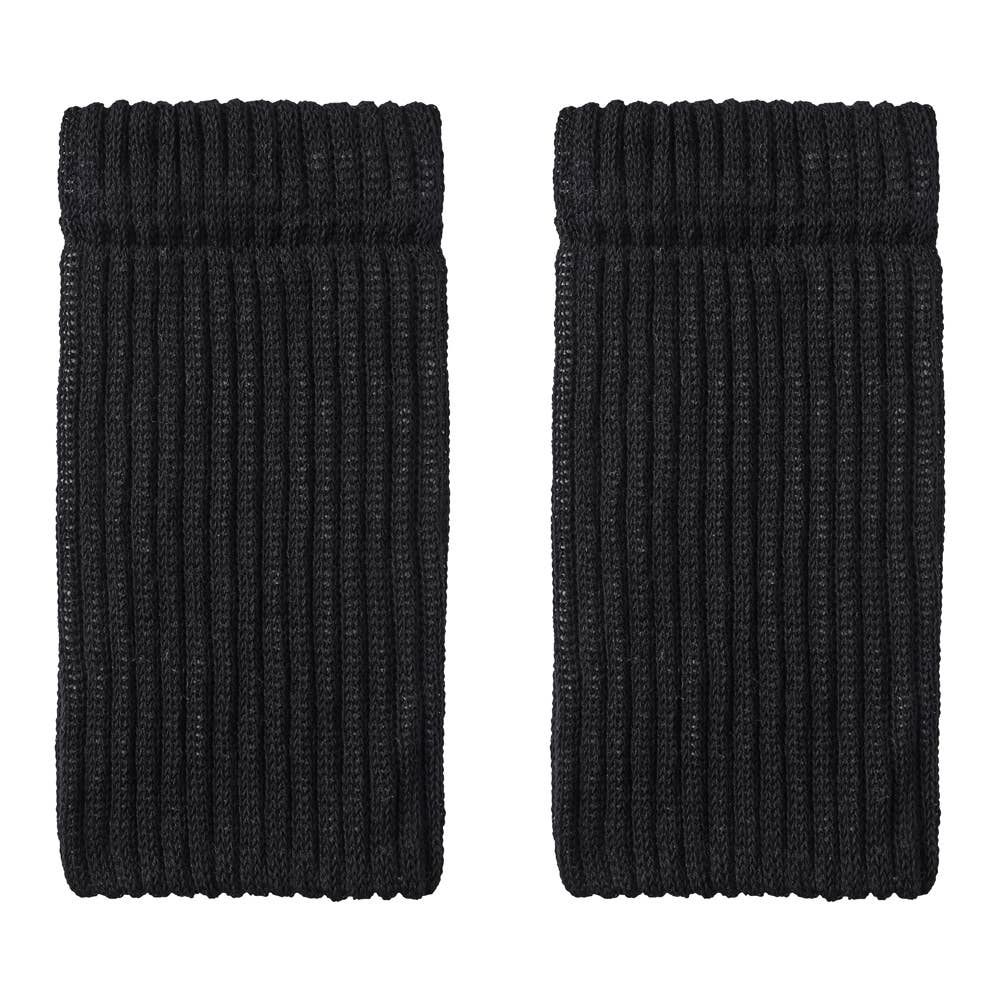 【綿シルク】ショート丈ウォーマー ZGV607 ブラック