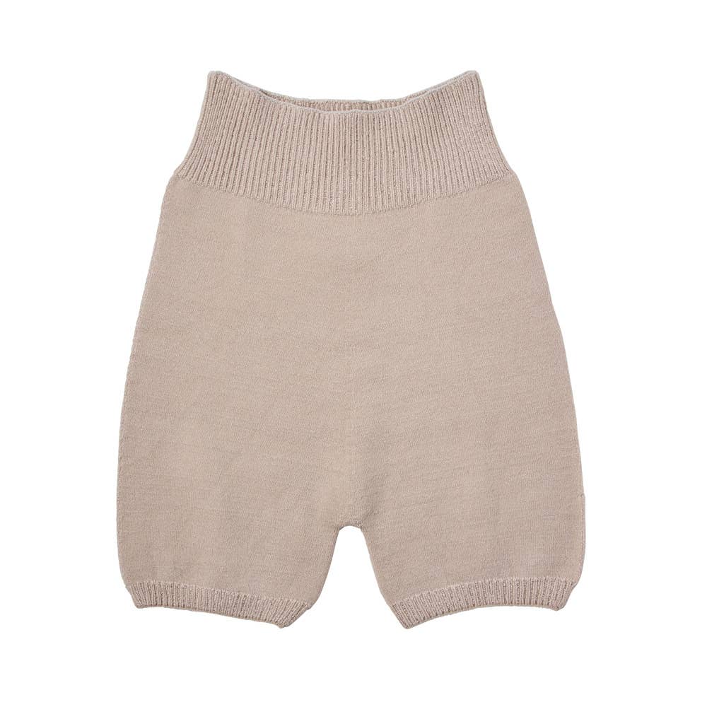 【表側綿100%・シルク】腹巻付きパンツ ZGX902 グレーシュベージュ