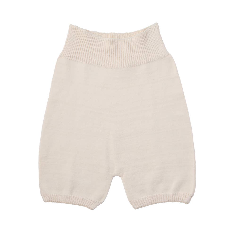 【表側綿100%・シルク】腹巻付きパンツ ZGX902 アイボリー