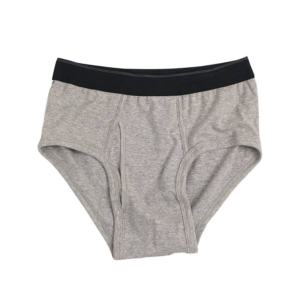 【乾燥機対応】ブリーフ(前あき) AA3040 グレーモク