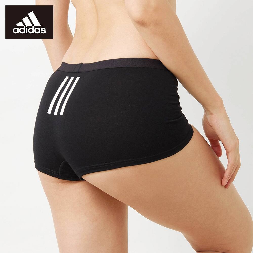 ＜GUNZE グンゼ＞ 10%OFF！adidas(アディダス) ハーフショーツ（レディース）【SALE】 アイスブルー L